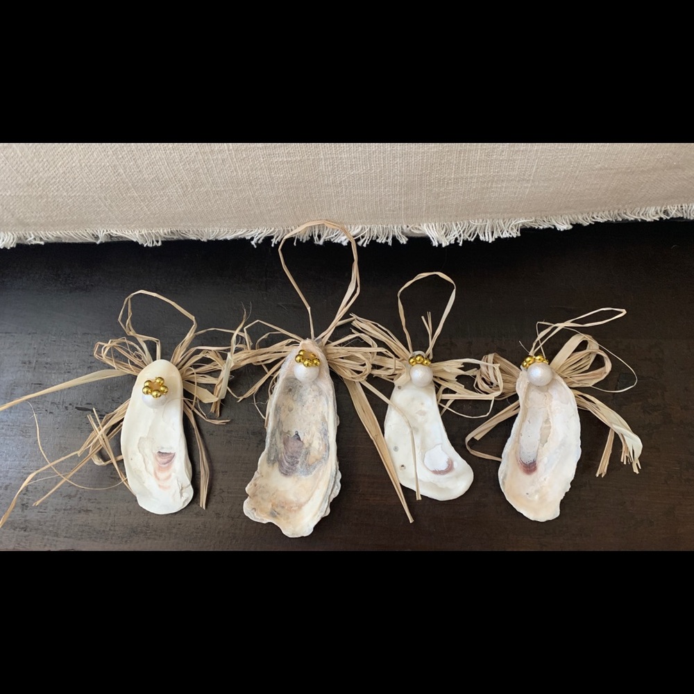 Oyster angels ornaments